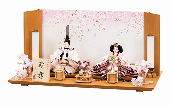 売る なら 小三五親王飾り 平飾り Little Flower Flora 幅70cm
